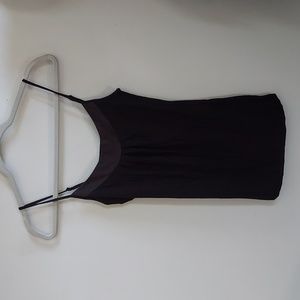 Black tank top